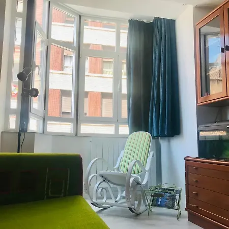 Mirando A La Catedral Desde Plaza Vega Apartmán *