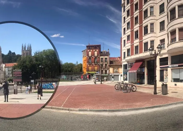 アパート Mirando A La Catedral Desde Plaza Vega *